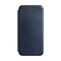 фото товару Чохол-книжка Premium Leather Case Samsung A01 Core (2020) A013F dark blue (тех.пак)