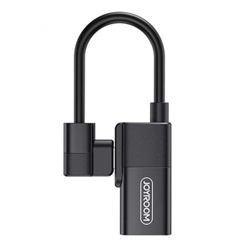 фото товару Адаптер JoyRoom S-M362 Dual Lightning Black