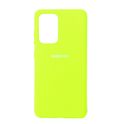 фото товару Накладка Silicone FULL Case High Copy Samsung A52 (2021) A525F Fluorescent Green