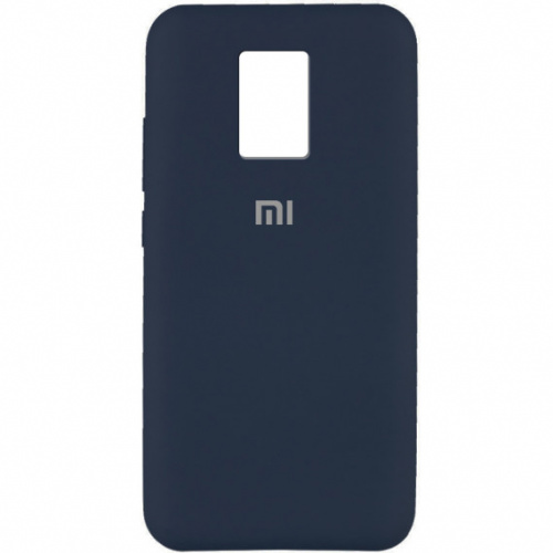 фото товару Накладка Silicone Case High Copy Xiaomi Redmi Note 9S/9 Pro (2020) Midnight Blue