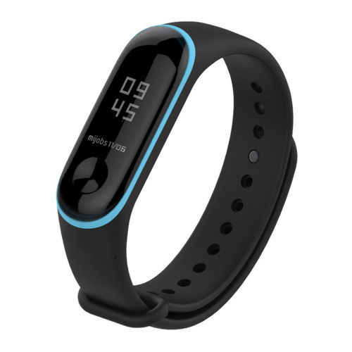 фото товара Ремінець для Mi Band 3/Band 4 Black/Blue