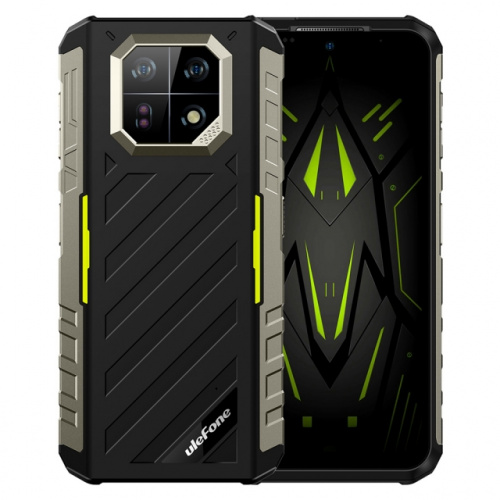 фото товару Ulefone Armor 22 (IP69K, 8/128Gb, 4G, NFC) Black-Green