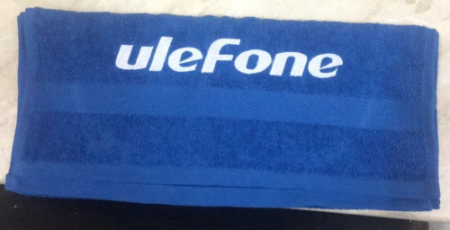 фото товара Полотенце брендированное (50*90_синее) Ulefone
