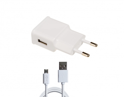 фото товару СЗУ Jellico A22 1USB 2.1A + Type-C cable White
