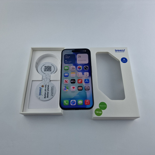 Apple iPhone 15 Pro eSIM 128 GB Blue Titanium фото товару Apple iPhone 15 Pro eSIM 128 GB Blue Titanium