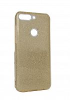 фото товару Накладка Shine 3в1 (PC+TPU) Huawei Y7 Prime (2018) gold (тех.пак)