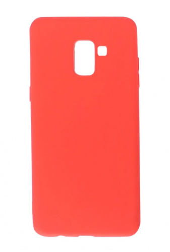 фото товару Накладка TPU case Samsung A8 Plus (2018) A730 red (тех.пак)