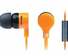 фото товара Навушники з мікрофоном REAL-EL Z-1800 Mobile, orange-black