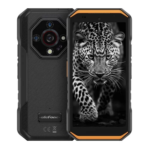 Ulefone Armor X32 (IP69K, 6/128Gb, NFC, 4G) Black-Orange фото товару Ulefone Armor X32 (IP69K, 6/128Gb, NFC, 4G) Black-Orange