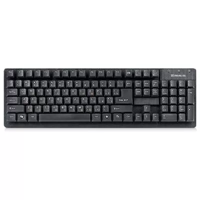 Клавіатура REAL-EL Standard 501 Black, USB фото товару Клавіатура REAL-EL Standard 501 Black, USB