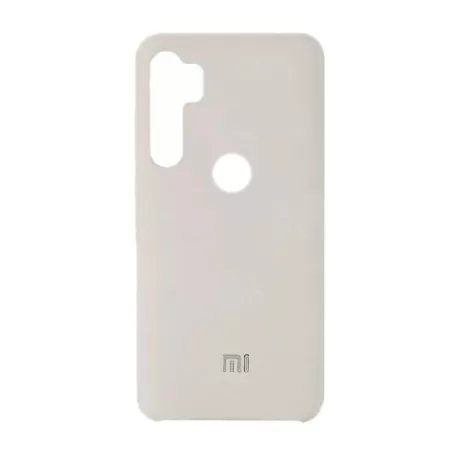 Накладка Silicone Case High Copy Xiaomi Redmi Note 8 (2019) Antique White фото товару Накладка Silicone Case High Copy Xiaomi Redmi Note 8 (2019) Antique White
