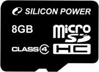 фото товару Silicon Power MicroSDHC 8GB Class 4 (card only)