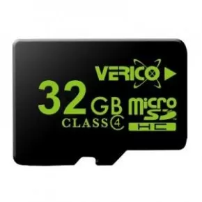 Verico MicroSDHC 32GB Class 4 (card only) фото товару Verico MicroSDHC 32GB Class 4 (card only)