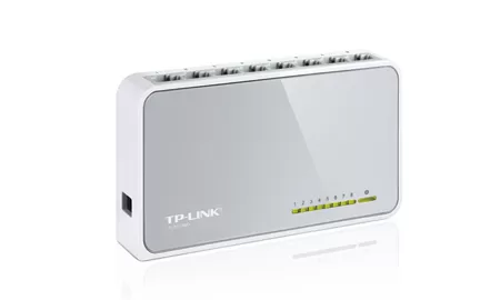 Коммутатор TP-Link TL-SF1008D фото товару Коммутатор TP-Link TL-SF1008D