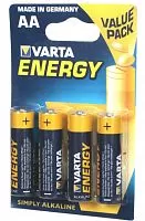 Батарейка VARTA Energy LR6 4шт./уп.