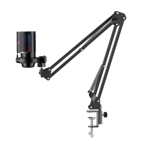 Мікрофон GAMING HAVIT HV-GK50 PRO usb фото товара Мікрофон GAMING HAVIT HV-GK50 PRO usb