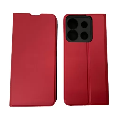 Чохол-книжка Florence Protect Infinix Smart 7 HD (X6516) Red фото товару Чохол-книжка Florence Protect Infinix Smart 7 HD (X6516) Red