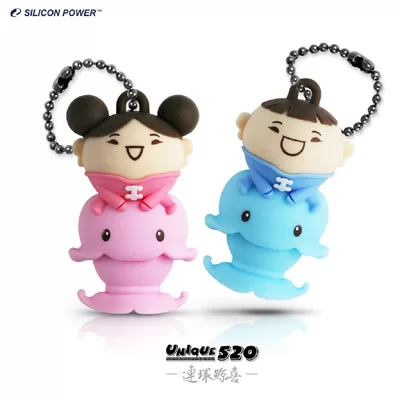 SILICON POWER Unique 520 4 Gb pink фото товару SILICON POWER Unique 520 4 Gb pink