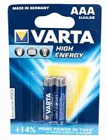 Батарейка VARTA HighEnergy/LongLife Power AAA LR3 2шт./уп.