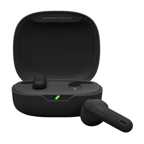 Навушники JBL Wave Flex 2 (JBLWFLEX2BLK) Black фото товара Навушники JBL Wave Flex 2 (JBLWFLEX2BLK) Black