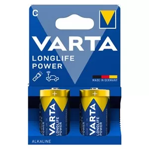 Батарейка VARTA LongLife Power LR14 2шт./уп. фото товара Батарейка VARTA LongLife Power LR14 2шт./уп.