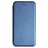 фото товару Чохол-книжка Premium Leather Case Samsung A11/M11 (2020) A115F/M115F dark blue (тех.пак)