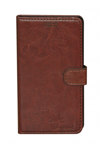 фото товару Чохол-книжка еко-шкіра Florence універсальна 4,5' brown (камера у центрі)