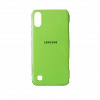фото товару Накладка Original Silicone Joy touch Samsung A10/M10 (2019) A105F/M105F Green (тех.пак)