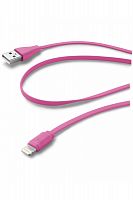 фото товару Дата кабель Cellular Line Lightning 1m pink (USBDATACFLMFIIPH5P)