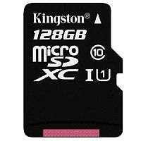 фото товару Kingston MicroSDHC 128GB UHS-I (Class 10)+SD adapter