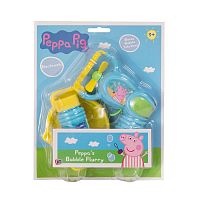фото товара Ігровий набір з мильними бульбашками PEPPA PIG - БАБЛ-СПЛЕСК (з електронним бластером)