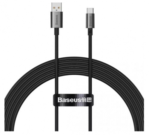 фото товару Дата кабель BASEUS Superior Series P10320102114-00 Type-C 1m 100W Black