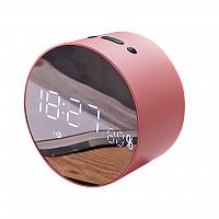 фото товара Акустична система з Bluetooth JoyRoom JM-R8 Alarm Clock Pink