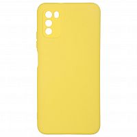 фото товару Накладка Silicone Case High Copy Xiaomi Poco M3 Yellow