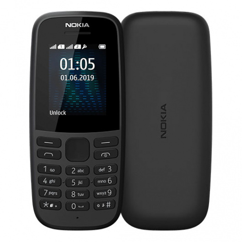фото товару Nokia 105 SS 2019 Black