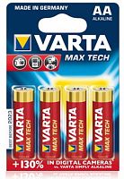 фото товара Батарейка VARTA MaxTech/LongLife Max Power LR6 4шт./уп.