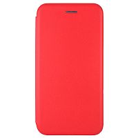 фото товару Чохол-книжка Premium Leather Case NEW Xiaomi Redmi Note 12 (4G) red (тех.пак)