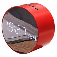 фото товара Акустична система з Bluetooth JoyRoom JM-R8 Alarm Clock Red